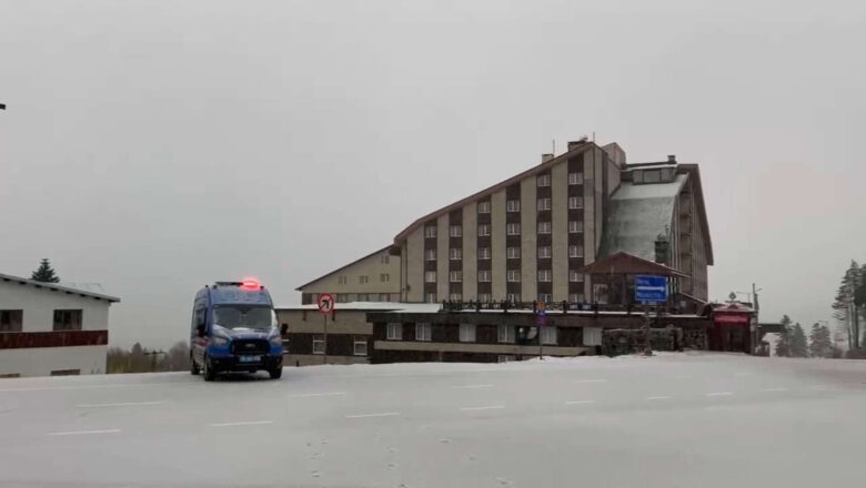  Uludağ’da yoğun kar yağışı