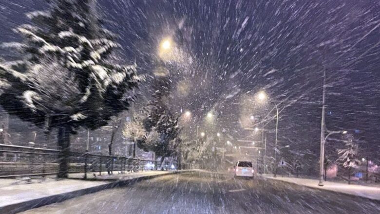  2 bölgeye yoğun kar uyarısı