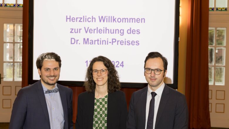  Hamburg’ta üç genç araştırmacı Dr. Martini Ödülü’nü aldı
