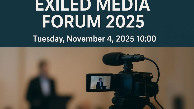  Sürgündeki Gazeteciler Almanya’da Bir Araya Geliyor: Sürgün Medya Forumu 2025